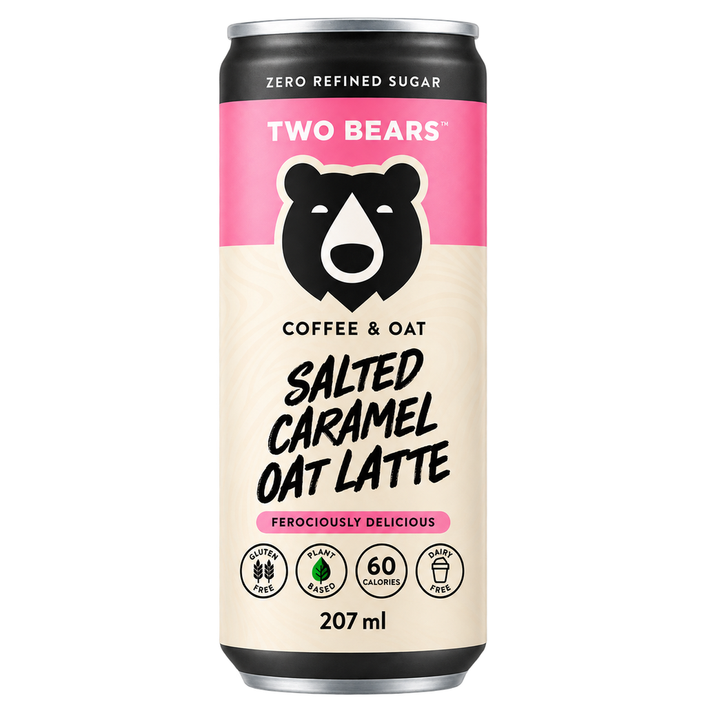 Frothed Salted Caramel Oat Latte