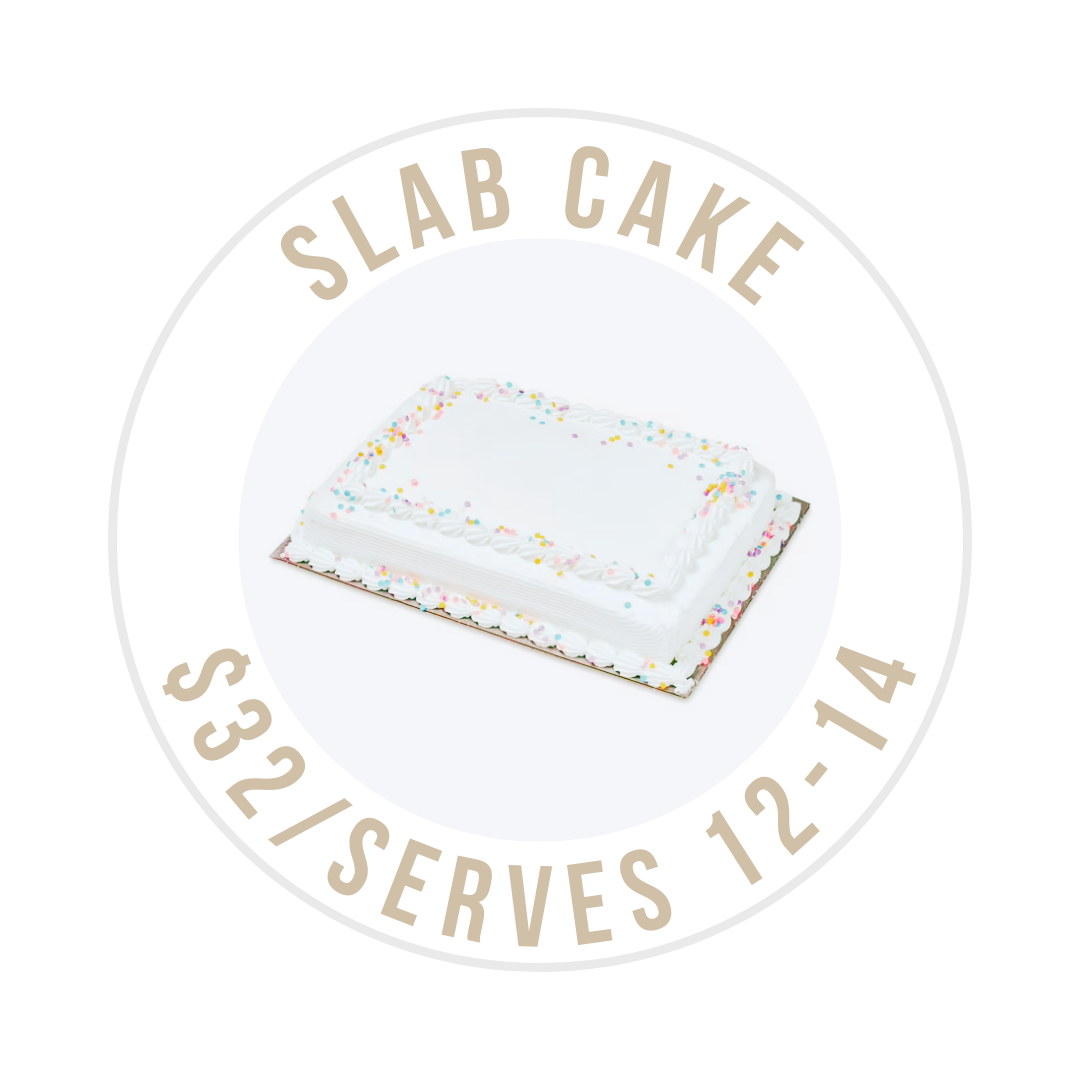 Slab Cake - 12 Servings