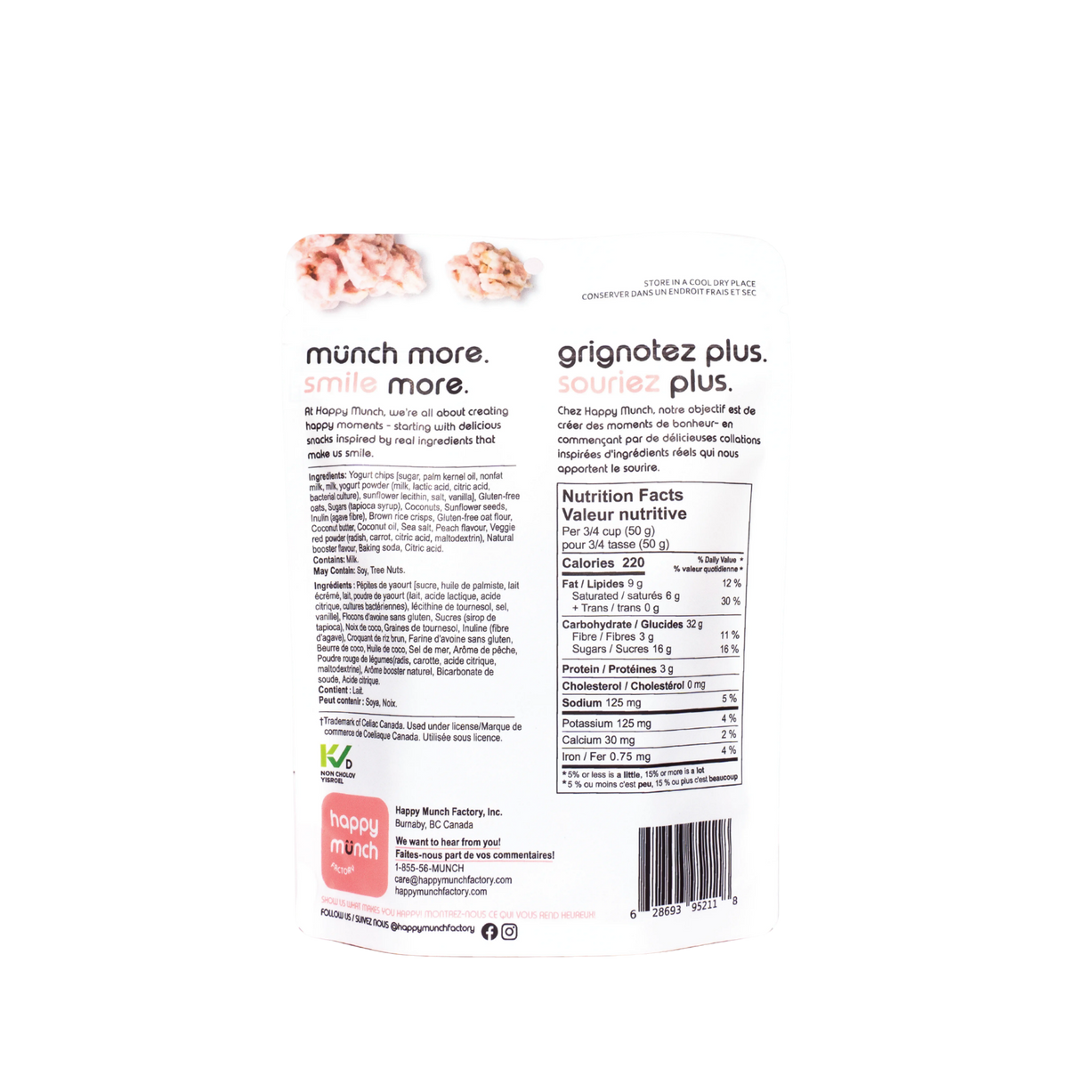 Peach Paradise - Yogurt Cluster