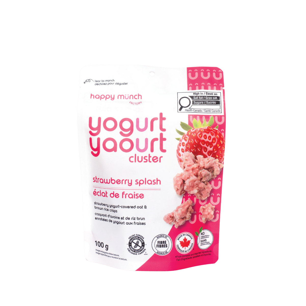 Strawberry Splash - Yogurt Cluster