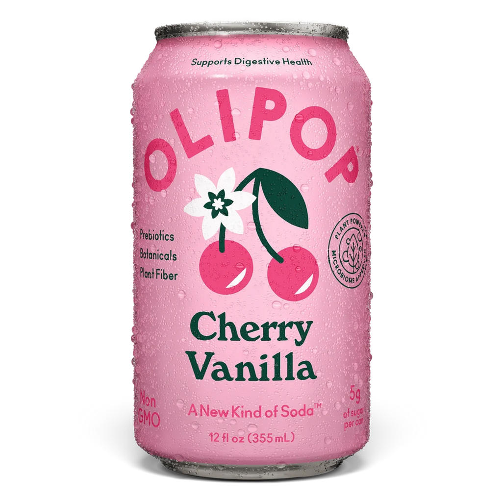 OLIPOP: Cherry Vanilla Sparkling Tonic