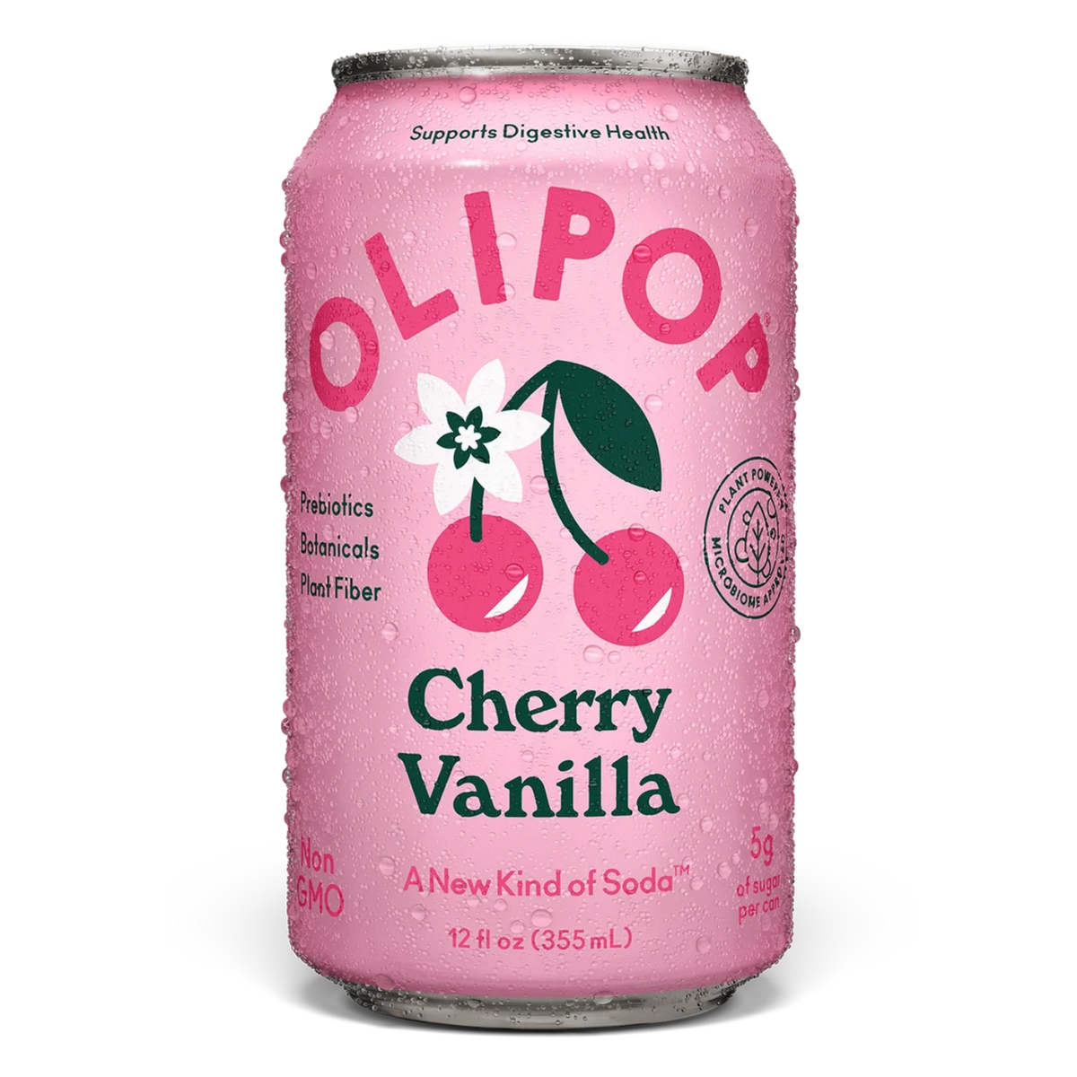 OLIPOP: Cherry Vanilla Sparkling Tonic