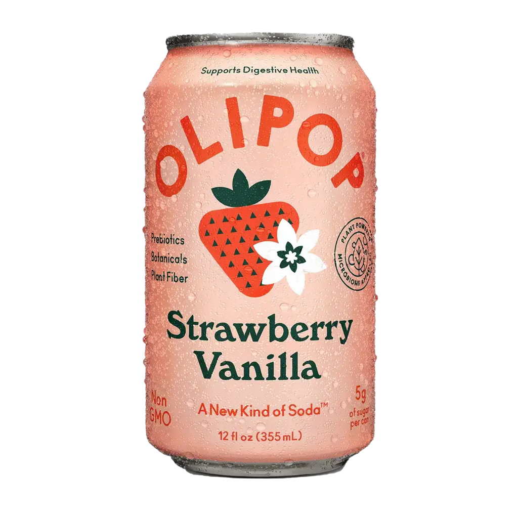 OLIPOP: Strawberry Vanilla Sparkling Tonic