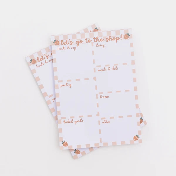 Play Note Pad - Grocery