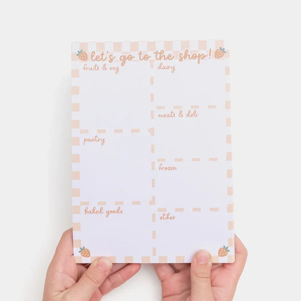 Play Note Pad - Grocery