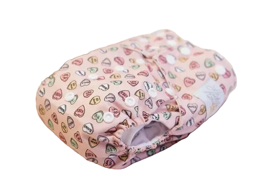 Wide Elastic Pocket Diaper - Sweet Tooth